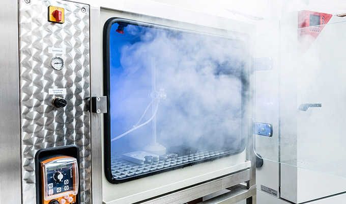Test životního prostředí: Test v komoře s rozstřikovanou mlhovinou solného roztoku